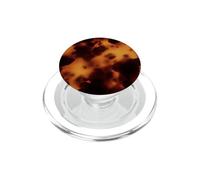 Brown Amber Cute Tortoise Shell Pattern PopSockets PopGrip para MagSafe