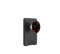 Brown Amber Leopard PopSockets PopWallet para MagSafe