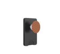 Brown and Beige Polka Dot Classic Pattern PopSockets PopWallet para MagSafe