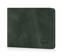BROWN BEAR BB 8061 - Cartera de piel para hombre (con compartimento para monedas), Vintage Olive, 0, Monedero