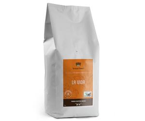 Brown Bear La Vida Espresso, Café En Grano, Tostado Oscuro Medio, 1 kg Medium Dark Roast Coffee Beans, 5% de las ventas fue donado a Free the Bears Charity