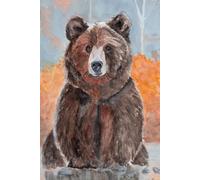 "Brown Bear" Notebook: "Brown Bear" Notebook: Featuring an Original Watercolor Painting for Your Creative Thoughts and Jottings