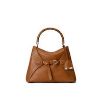 Brown Bolso Ralph Lauren de piel con asa superior TALLA ÚNICA