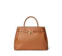Brown Bolso satchel Blaike grande de piel TALLA ÚNICA