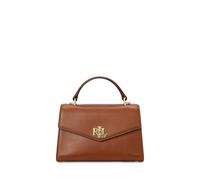 Brown Bolso satchel Farrah pequeño de piel TALLA ÚNICA