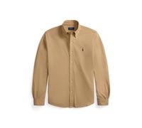 Brown Camisa de piqué ultraligera XS