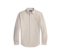 Brown Camisa oxford de punto con rayas M