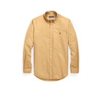 Brown Camisa oxford Slim Fit teñida en prenda L