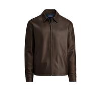 Brown Chaqueta Bayville de piel XL