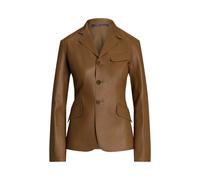 Brown Chaqueta Hollis de piel de cordero EU 42