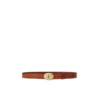 Brown Cinturón Polo ID de piel vachetta S