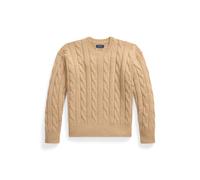 Brown Jersey de lana en punto de ochos Relaxed XL