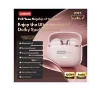 (Brown) Lenovo LE230 Wireless Earphones Bluetooth 6.0 In Ear Earbuds Stereo Sport ENC Call Noise Reduction TWS Headphone Waterproof Mic