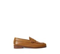 Brown Mocasín de piel de becerro EU 38