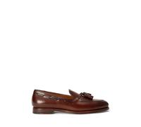 Brown Mocasín Maestra de piel de becerro EU 44