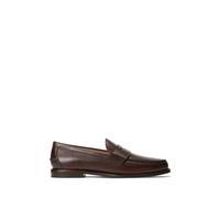 Brown Mocasín penny Alston de piel bruñida EU 44