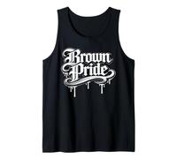 Brown Pride Mexicano Raza Chicano Oldies Latino Hispano Amor Camiseta sin Mangas