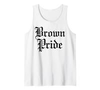 Brown Pride Mexicano Raza Chicano Oldies Latino Hispano Amor Camiseta sin Mangas