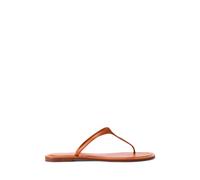 Brown Sandalia de piel de becerro Polo Play EU 37