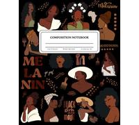 Brown Skin Girl Composition Notebook (Charcoal) | WIDE Ruled | 110 Pages | 7.5”x9.25”: Journal Notebook for Black Women, Girls, Teens | Use for ... Back to School, Office, College | Melanin