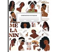 Brown Skin Girl Composition Notebook (Light) | WIDE Ruled | 110 Pages | 7.5”x9.25”: Journal Notebook for Black Women, Teens | Use for Writing, Stress ... Back to School, Office, College | Melanin