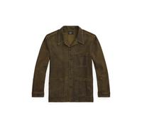 Brown Sobrecamisa con reverso de satén XL