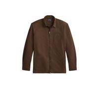 Brown Sobrecamisa oxford teñida en prenda L