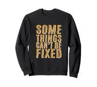 Brown Some Things Stay Broke Brown Graphic Sudadera