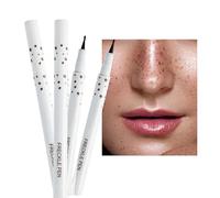 Brown Speckle Pens, Natural Makeup Pens, Round Tip Makeup Tool, Women's Makeup Aid, Precision Makeup Pens, Makeup For Night Outs, Compact Makeup Pens, Speckled Design Makeup