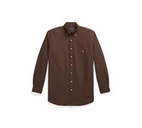 Brown Tallas Grandes - Camisa oxford teñida en prenda LT
