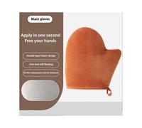 (Brown thumb)Cujmh Self Tanning Application Glove, Plush Body Lotion Mitt for Streak-Free Tan