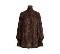 Brown Top Maddison de fil coupé estampado EU 38