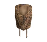 Brown Top Thurlow de gobelino con flores EU 34