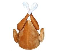 Brown Turkey Christmas/Thanksgiving Fancy Dress Costume Hat (gorro/sombrero)