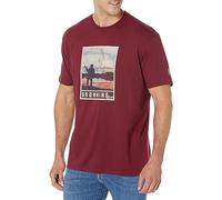 Browning Buckmark - Camiseta de Manga Corta para Hombre, diseño gráfico de Caza y para Exteriores, Medium