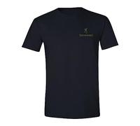 Browning Buckmark - Camiseta de Manga Corta para Hombre, diseño gráfico de Caza y para Exteriores, X-Large