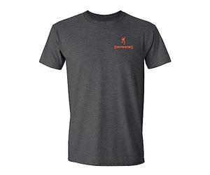 Browning Buckmark - Camiseta de manga corta para hombre, estampado de caza, para exteriores, Medium