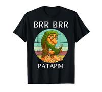 BRR BRR Patapim Libro de Lectura Divertido Italiano Brainrot Meme Kid Camiseta