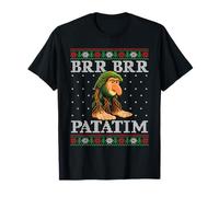 BRR BRR Patatim Ugly Christmas Sweater Italian Brainrot 2025 Camiseta