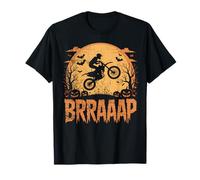 Brraaap Motocross Halloween, Amante de Las Motos de Cross, Halloween Camiseta