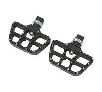 Brrnoo 1 par de Estriberas Traseras Ligeras de Motocicleta de Repuesto de Aluminio CNC para R1200GS LC 2014 2019 R1250GS LC 2019 2022 con Diseño Antideslizante (SILVER)