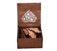 Brrnoo 28 Razones por Las Que Te Amo Rompecabezas de Corazón Regalo Romántico de Madera para el Día de San Valentín con Mensajes Grabados para Esposa, Esposo, Novio, Novia, Aniversario