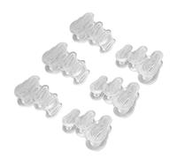 BRRNOO 3 Pares de Correctores de Dedos en Martillo, Alisadores de Dedos de Silicona de Grado Médico con 2 Bucles Separadores, para Hombres y Mujeres, Alivio del Dedo en Martillo