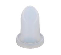 Brrnoo 5 Molde de Lápiz Labial con Punta de Lápiz Labial de 5 de Forma Diferente con Anillo y Soporte para un Tubo de Lápiz Labial de 12.1 Mm de Bricolaje (12.1 Cabeza Individual Estilo Estrella)