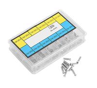 Brrnoo Abrazadera de Carcasa y Juego de Tornillos, Tornillo de Acero Inoxidable, Tornillo de Cubierta Trasera de Reloj, Tornillos para Reloj, de Cubierta de Caja Trasera de, Accesorio de Reparación