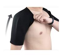 Brrnoo Abrazadera de Hombro Ajustable y Elástica, Almohadilla Protectora de Doble Soporte para Deportes, Correa de Brazo Cómo con Mantenimiento Térmico