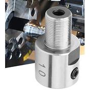 BRRNOO Accesorios para Torno, Herramientas y Accesorios para Torno de Madera para de Madera con Biela de Mandril de Acero Inoxidable para Mandril de K01-50/63 K02-50/63 (#5)