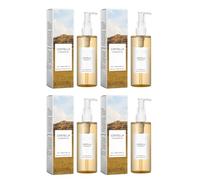BRRNOO Aceite Desmaquillante Limpiador de Maquillaje Suave Aceite Limpiador Ligero 4 Piezas 100 Ml Emulsionante Rápido Hidratante No Graso Refrescante Reparación de la Piel con la (100ml*4)