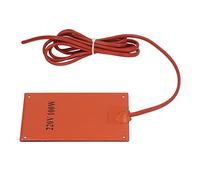 BRRNOO Almohadilla Calefactora de Goma de Silicona, Calentador de Estera Térmica, 90x150mm, CA 220V, Gabinete Eléctrico (100W)