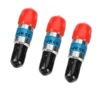 Brrnoo Atenuador de SMA, Atenuador Masculino a Femenino con 1.14 Pulgadas de Longitud Total 3pcs 2W 6GHz 50Ω 1-30dB Constante para Uso de Fábrica (30dB)